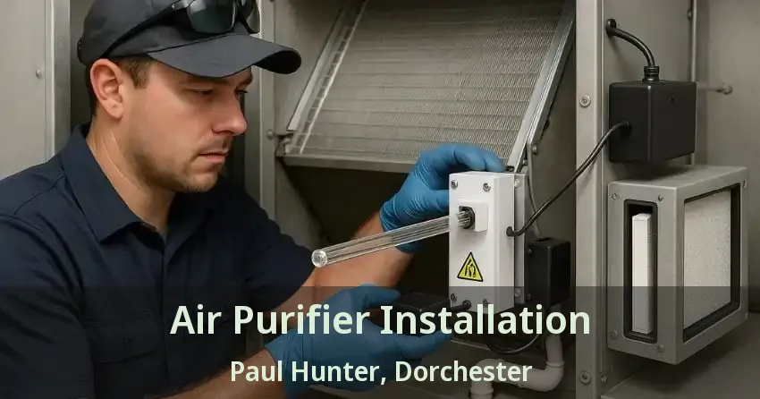Air Purifier Installation Paul Hunter, Dorchester - ON