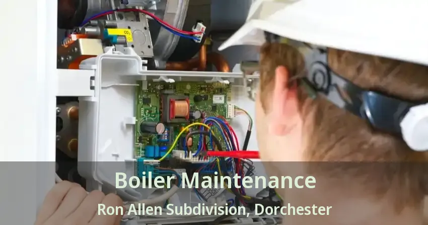 Boiler Maintenance Ron Allen Subdivision, Dorchester - ON