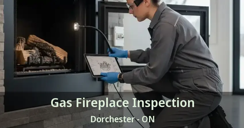 Gas Fireplace Inspection Dorchester - ON