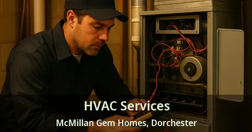 HVAC Services McMillan Gem Homes, Dorchester - ON
