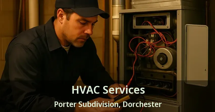 HVAC Services Porter Subdivision, Dorchester - ON