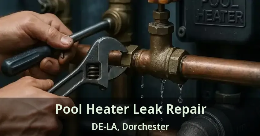 Pool Heater Leak Repair DE-LA, Dorchester - ON