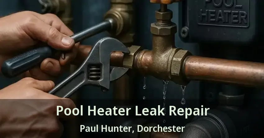 Pool Heater Leak Repair Paul Hunter, Dorchester - ON