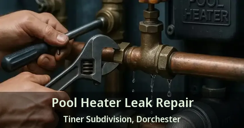 Pool Heater Leak Repair Tiner Subdivision, Dorchester - ON